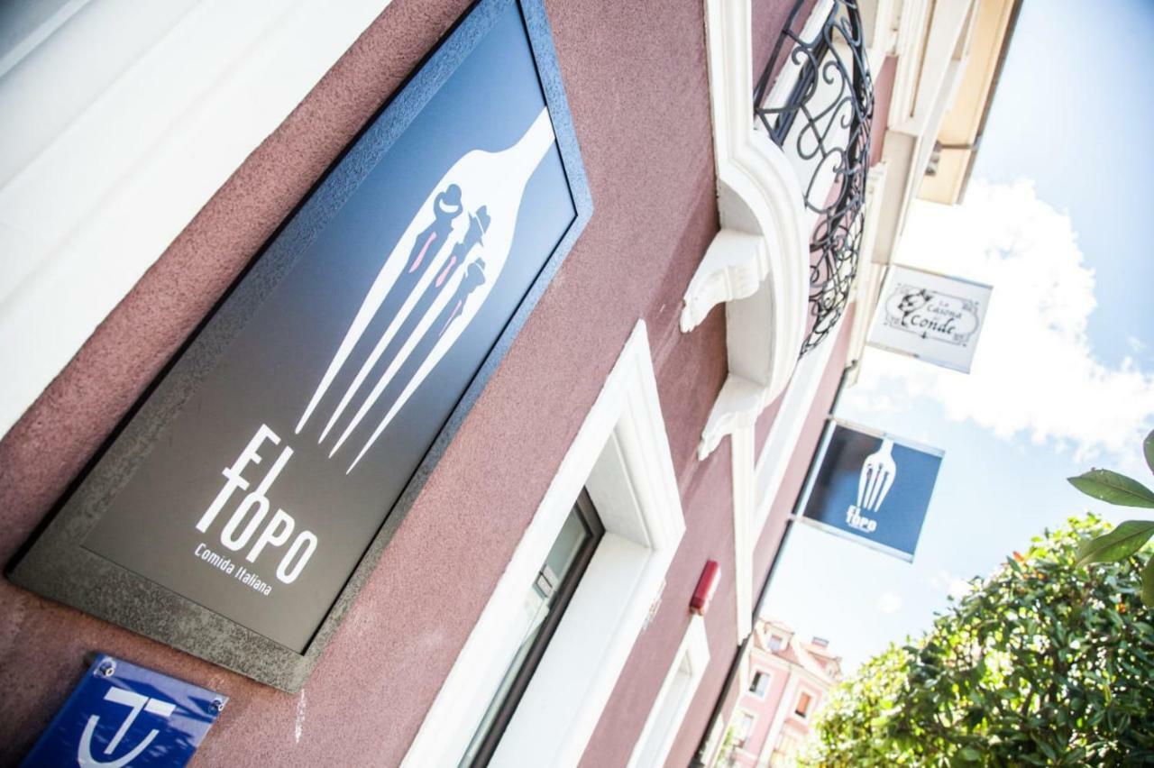 Hospedium Hotel La Casona Del Conde Noreña Eksteriør bilde